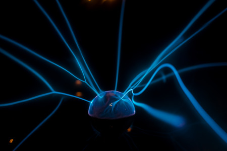 plasma ballの写真素材
