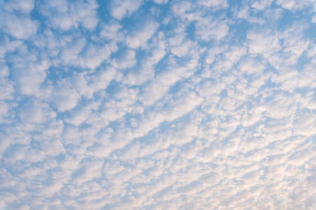 clouds in blue skyの写真素材