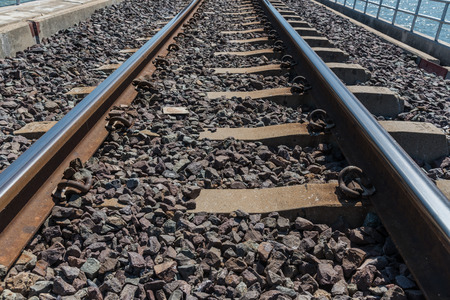railway trackの写真素材