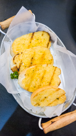 Garlic breadの写真素材
