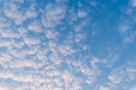 clouds in blue skyの写真素材