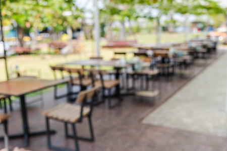 restaurant blurredの写真素材