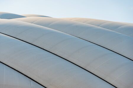 white fabric roofの写真素材