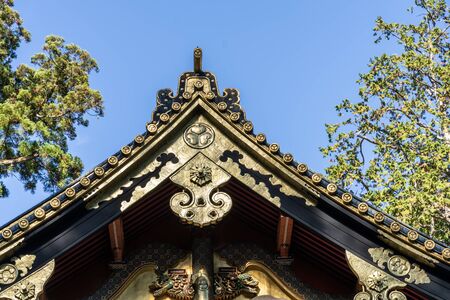 TOCHIGI, JAPAN - NOVEMBER 15, 2018: Day scene of Toshogu Shrine at Nikko, Tochigi Prefecture, Japanのeditorial素材
