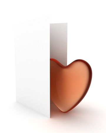 Love mail - conceptual image. 3d image rendererの写真素材