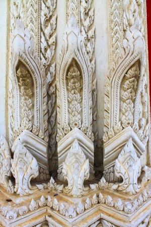 Thai style Stucco In Temple, Thailandの写真素材
