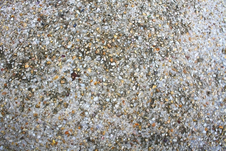 Textured stone wall in the park, Thailand の写真素材