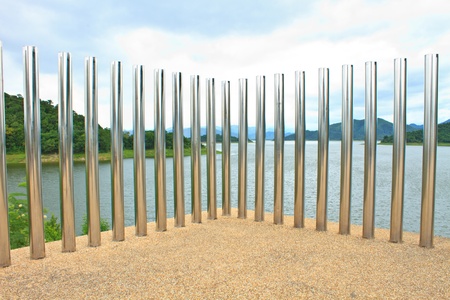 Kaeng Krachan Dam of view terraceの写真素材