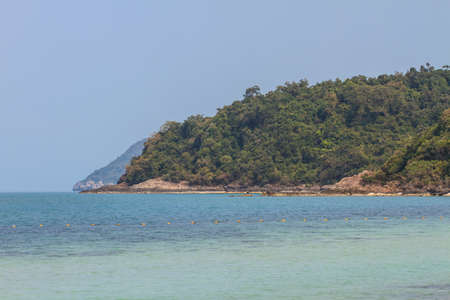 beautiful tropical sea in summer, beach island and the sea in Thailandの写真素材