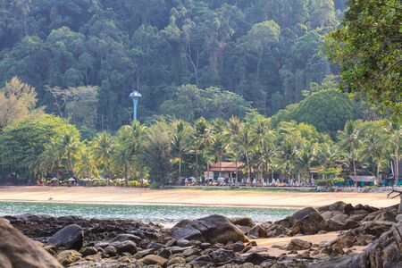 beautiful tropical sea in summer, beach island and the sea in Thailandのeditorial素材