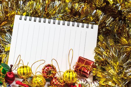 Christmas or New Year background,  can be used as background