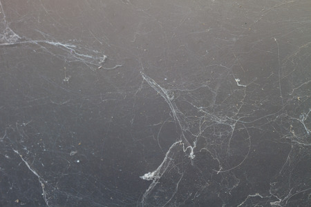 close up computer with full of dust and cobwebの写真素材