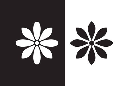 Vector Flower icon set on background for your project.のイラスト素材