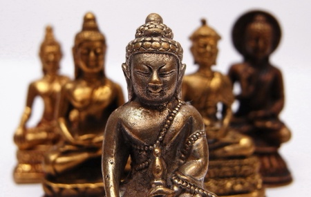 A statue of a Buddha                                   の写真素材