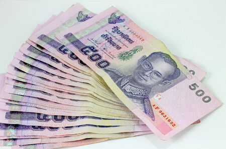 Close up of Thai money , Thailand
