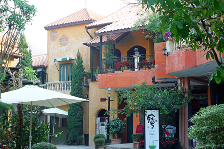 NAKORN RATCHASIMA THAILAND -2014 FEBRUARY 25    PALIO SHOPPING VILLAGE, Khao Yai, Korat, Nakorn Ratchasimaのeditorial素材