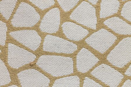 Giraffes skin design on fabric pattern background