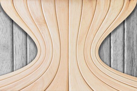 Row of wooden background,Natural Wooden Board Textureの写真素材