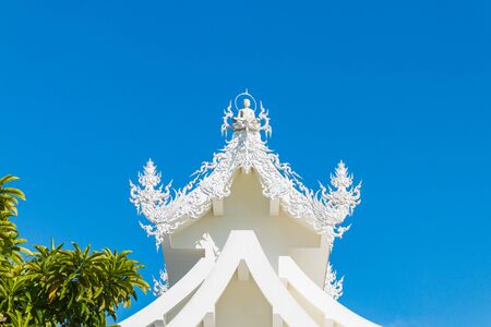 CHIANG RAI, THAILAND - OCT 30 : Wat Rong Khun The art in the style of a Buddhist temple in Chiang Rai, Thailand on October 30, 2015のeditorial素材