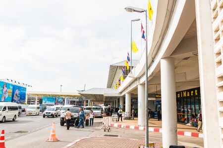 PHUKET, THAILAND - DECEMBER 16 : Phuket International Airport. The airport plays a major role in Thailand's tourism industry, At Phuket Island south of Thailand on DECEMBER 16 ,2015のeditorial素材