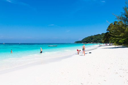 PHANG NGA - THAILAND : Dec 17 : Koh Tachai is an island in the world famous Similan Islands at Phang Nga National Park Thailand on DECEMBER 17 ,2015のeditorial素材