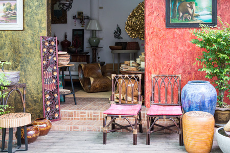 CHIANG MAI, THAILAND - Aug 4 : Baan Tawai village has traditionally been the center of the handicrafts trade in Northern Thailand  on August 4 , 2016 in Chiang Mai, Thailandのeditorial素材