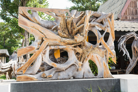 CHIANG MAI, THAILAND - Aug 4 : Baan Tawai village has traditionally been the center of the handicrafts trade in Northern Thailand  on August 4 , 2016 in Chiang Mai, Thailandのeditorial素材