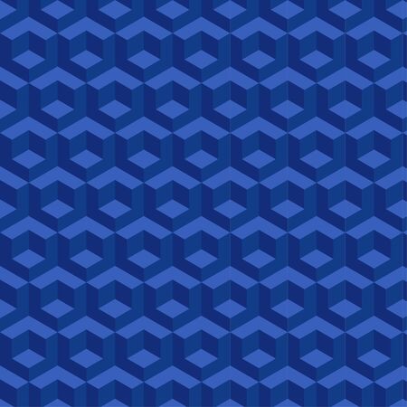 Abstract graphic design , Geometric pattern 3d cubes , vector illustrationのイラスト素材
