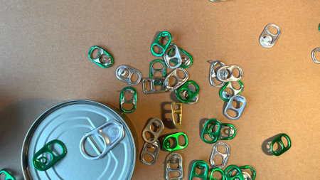 Aluminium Tin Can, Tin Can, Aluminium Can, Close up...