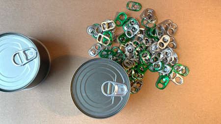 Aluminium Tin Can, Tin Can, Aluminium Can, Close up...