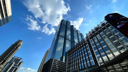 Shanghai Lujiazui Finance and Trade Zone of the modern city