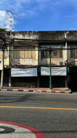 Old building in the city of Ho Chi Minh City,の写真素材