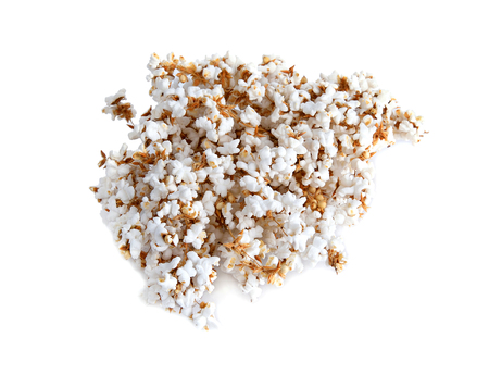 Bouquet popped rice isolate on white backgroundの写真素材