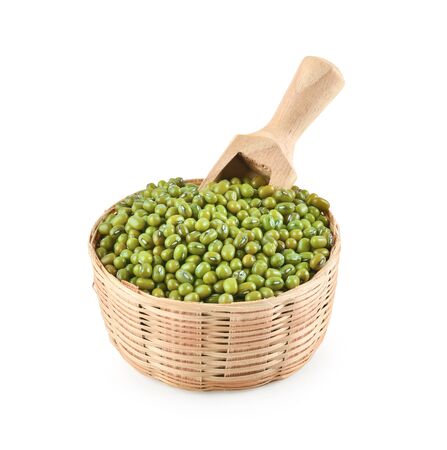 Green mung beans.の写真素材