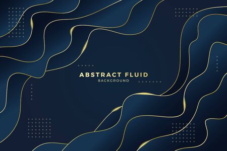 Abstract fluid background luxury style. Vector illustrationのイラスト素材