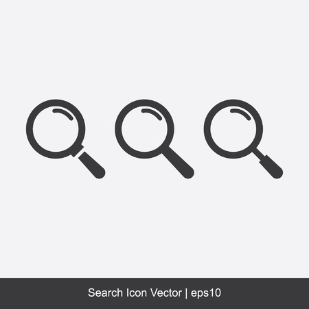 Search Icon Vectorのイラスト素材