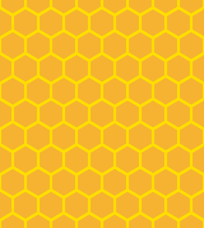 Honeycomb Seamless Patternのイラスト素材