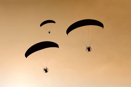 Paramotorの写真素材