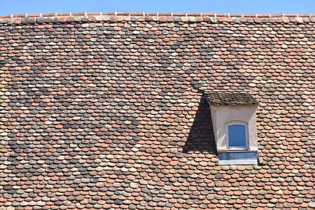 Window on roofの写真素材