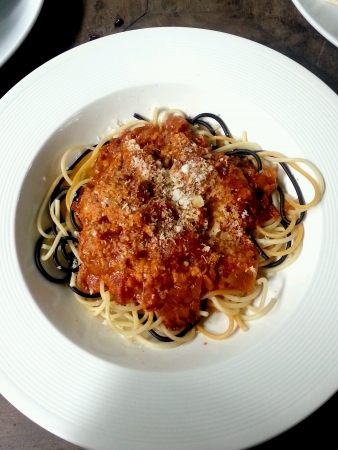 spaghetti potato sauceの素材