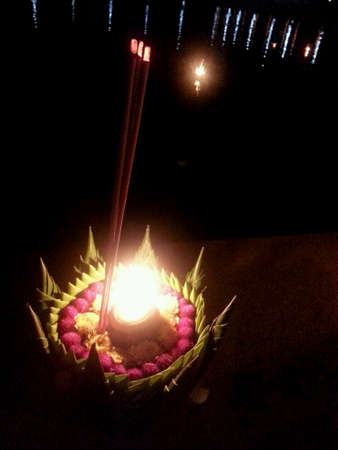 Tradition Loy Kratong of Thailandの素材