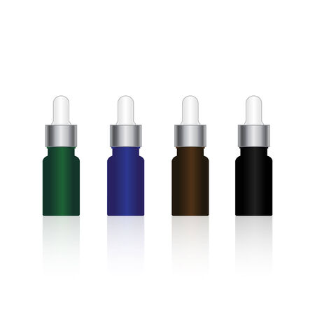 bottle for cosmeticのイラスト素材