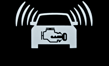 Auto silent mode on this car labelの写真素材
