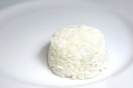 Dish of Riceの写真素材