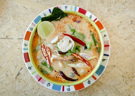 Tom Yam Kung  Thai cuisine の写真素材