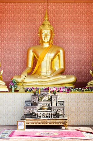 Buddha statue in Thailandの写真素材