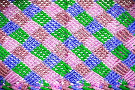 texture of plastic weave or blurred texture of plastic weave