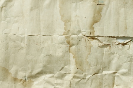 the crumpled paper backgroundの写真素材