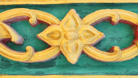 thai art around the templeの写真素材