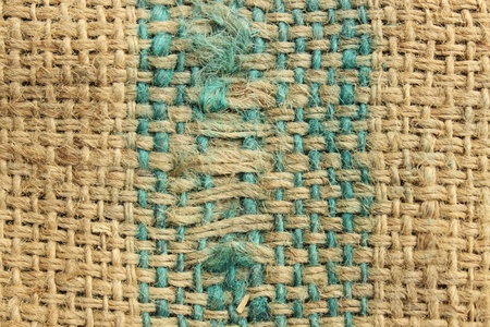 Background of Natural burlap sackの写真素材